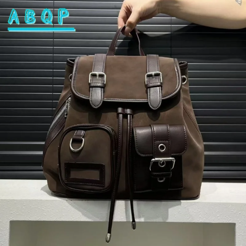 Women's Backpack Fashion Personalized Retro Women's Backpack Luxury Brand Fashionable Leisure Travel Backpack High Quality