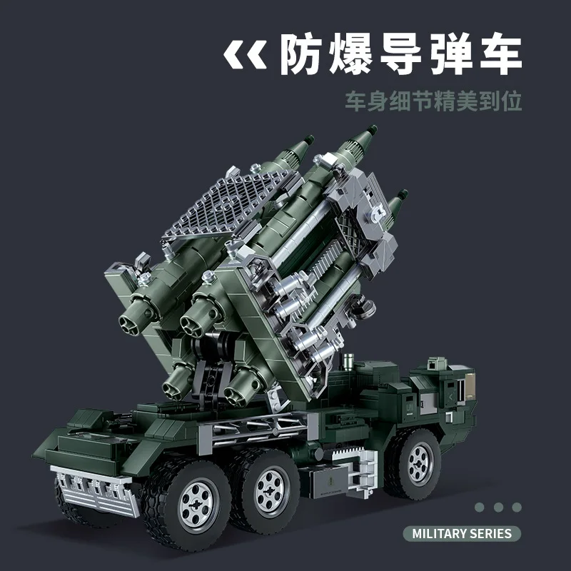 

WW2 Military Missile Building Blocks Toy MOC Army Helicopter Tank Vehicle Model DIY Assembly Bricks Toys for Boys Kids Adult