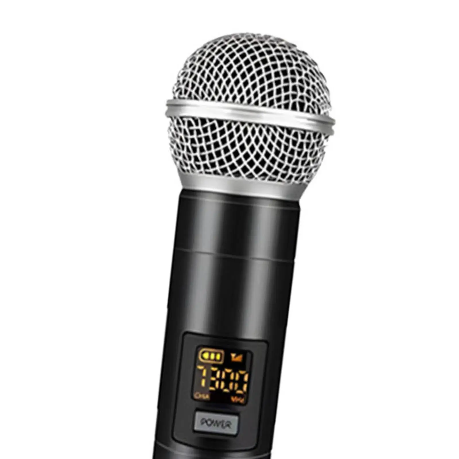 

VHF Wireless Microphone Handheld Mics for Karaoke 1 Microphone Battery