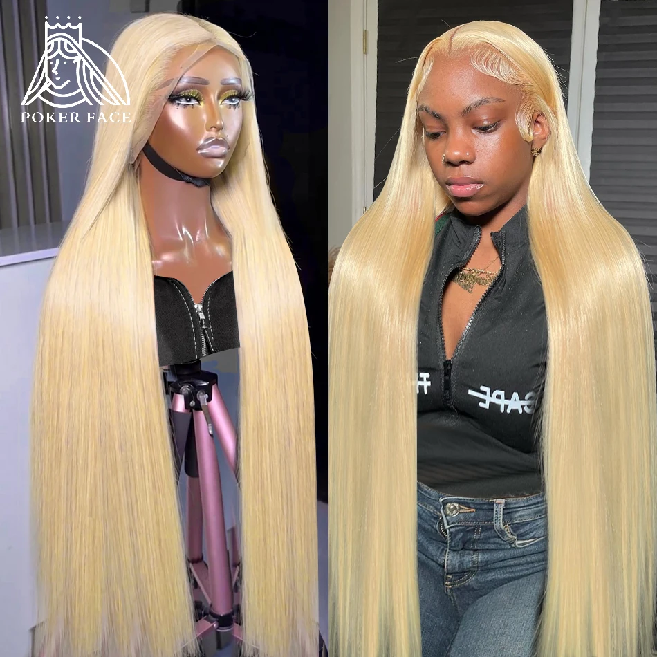 613 Honey Blonde 13x6 HD Lace Front Human Hair Wigs Brazilian Transparent Lace Frontal Wig 5x5 Glueless Ready To Go