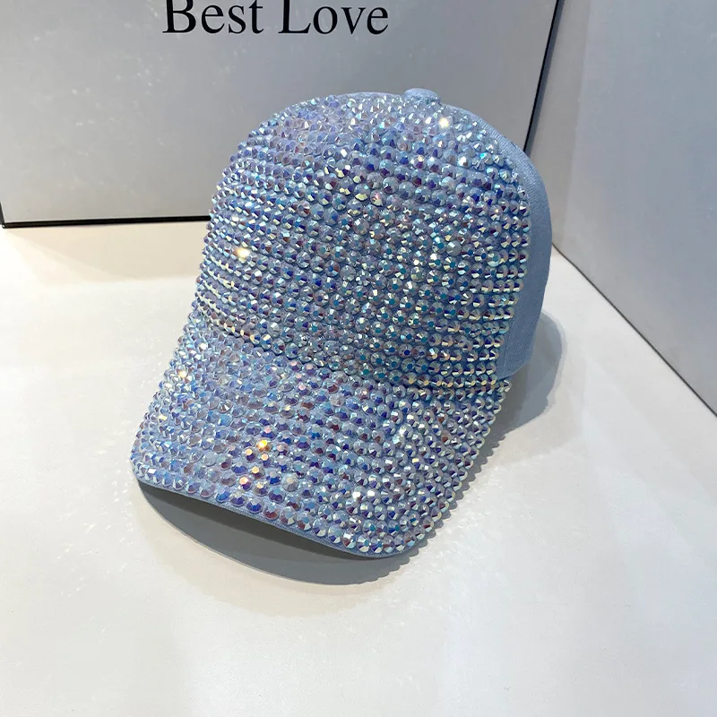 CNTANG Sommer frauen Baseball Kappe Frühling Herbst Strass Caps Mode Persönlichkeit Straße Hiphop Hüte Für Weibliche Snapback – Detail 9
