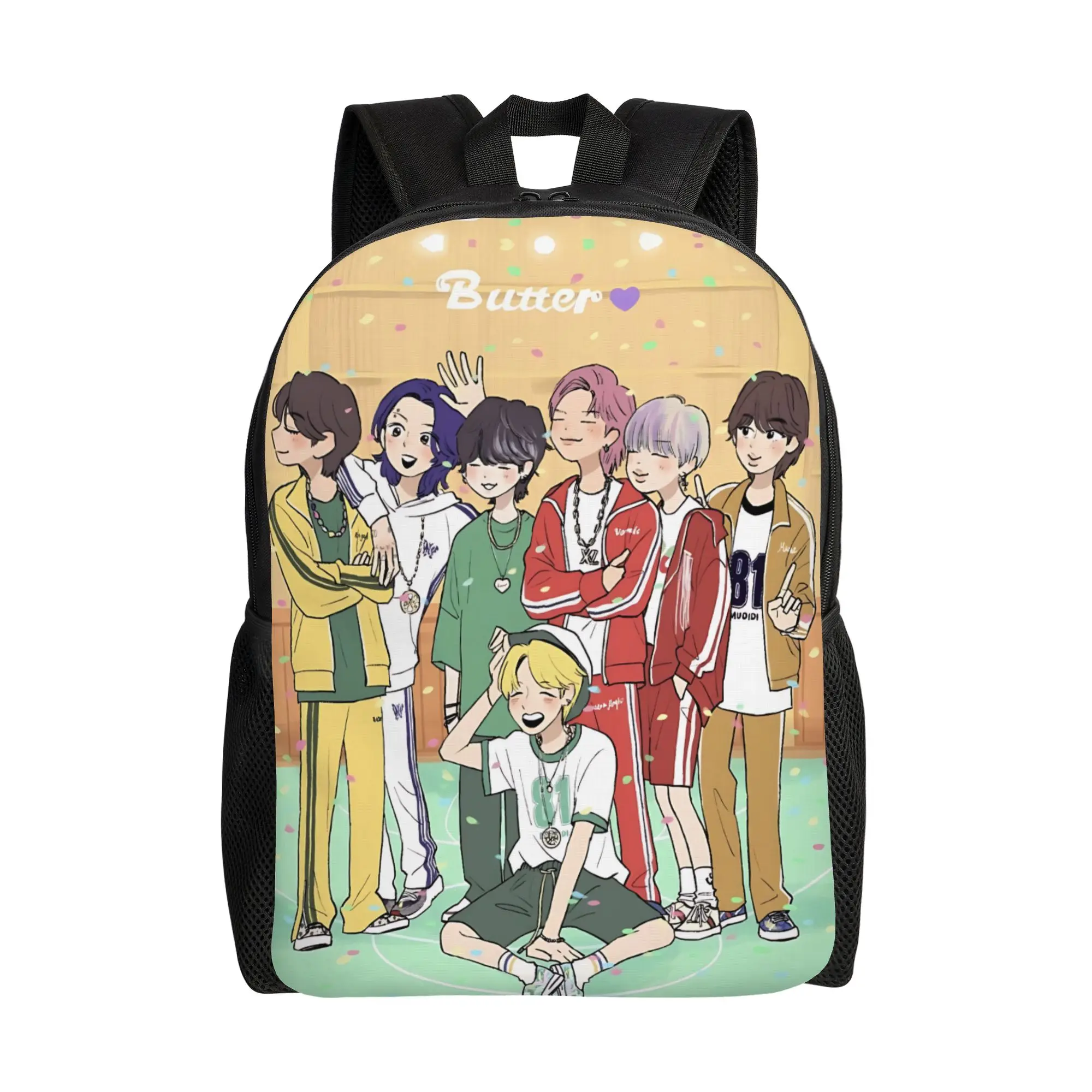 

ita bag Cartoon Y2K style idol Daypack funko pop mochila Versatile School Zipper Closure Rucksack