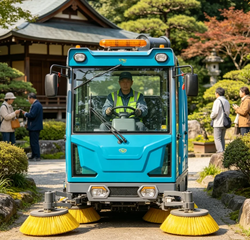 Custom Rider Sweeper Heavy Duty Electric Street Sweeping Vehicle Commercial Floor Sweeper Machine for Public Plazane