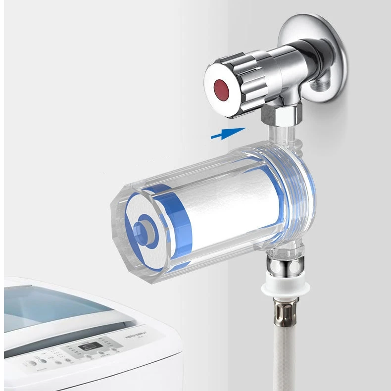 Universeller Wasserrohrfilter PP-Baumwolle Duschfilter Sprühfilter Wasserhahn Wassererhitzer Reinigung Küchen- und Badezimmerzubehör – Detail 5