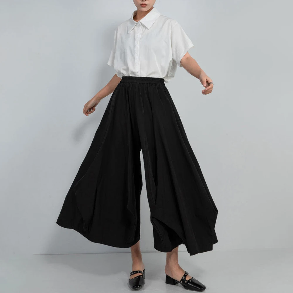 

Мужские зимние брюки-юбка XS-5XL, однотонные, широкие, в корейском ретро-стиле, модные, трендовые, свободные, повседневные, нишевые, для мужчин