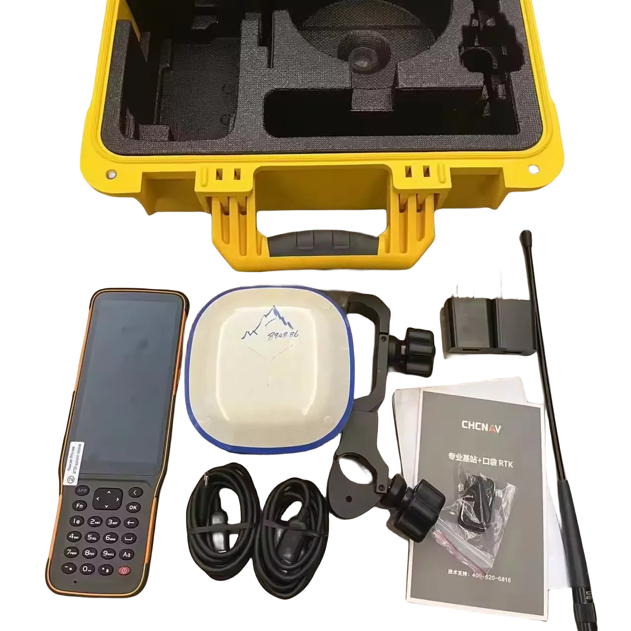 Receptor DGPS de alta eficiência com melhor Rover e preço base, CHC CHCNAV X6 i73 + 1408 canais GNSS RTK