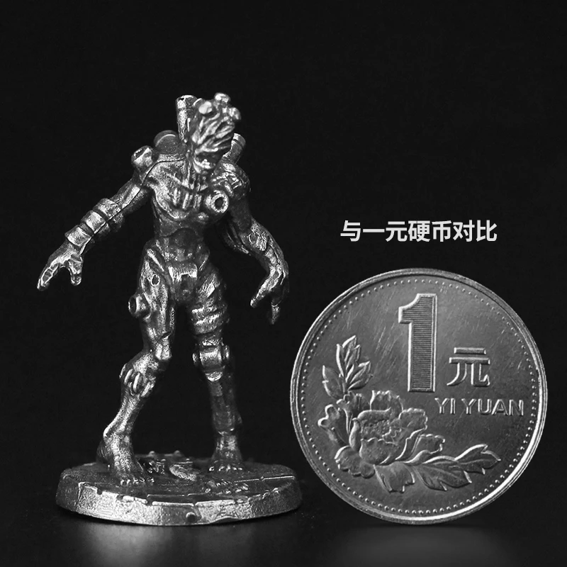 Metaal Ijzer Armor Machine Soldaat Actiefiguren Auto-interieur Miniatuur Ornament Accessoires voor Jongens Bordspel Stukken Model