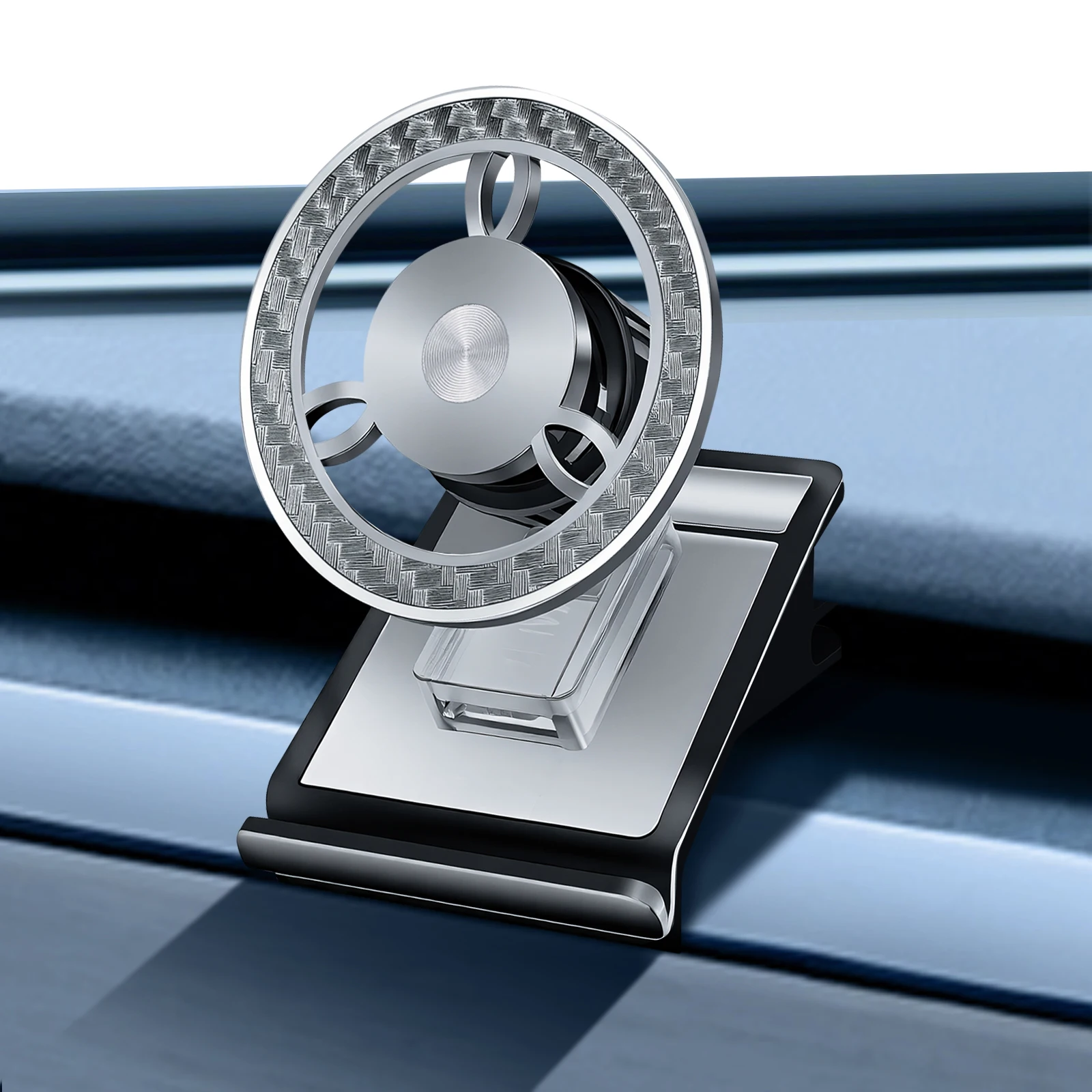 

Magnetic Phone Mount for 2024-2025 Tesla Model 3 Highland & 2025 Model Y Juniper, Dashboard Tesla Phone Holder 360° Adjustable