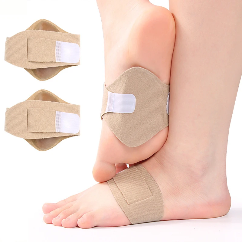 

O-type Foot Corrector Arch Support Sleeves Insoles Pads No Slip Shoes Silicone Orthopedic Insoles Foot Care Tools