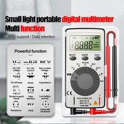 ANENG AN101 Mini Multimetro Digitale 1999 T-RMS AC/DC NCV Capacitance Ammeter Voltmetro Tester multimetro digitale professionale test