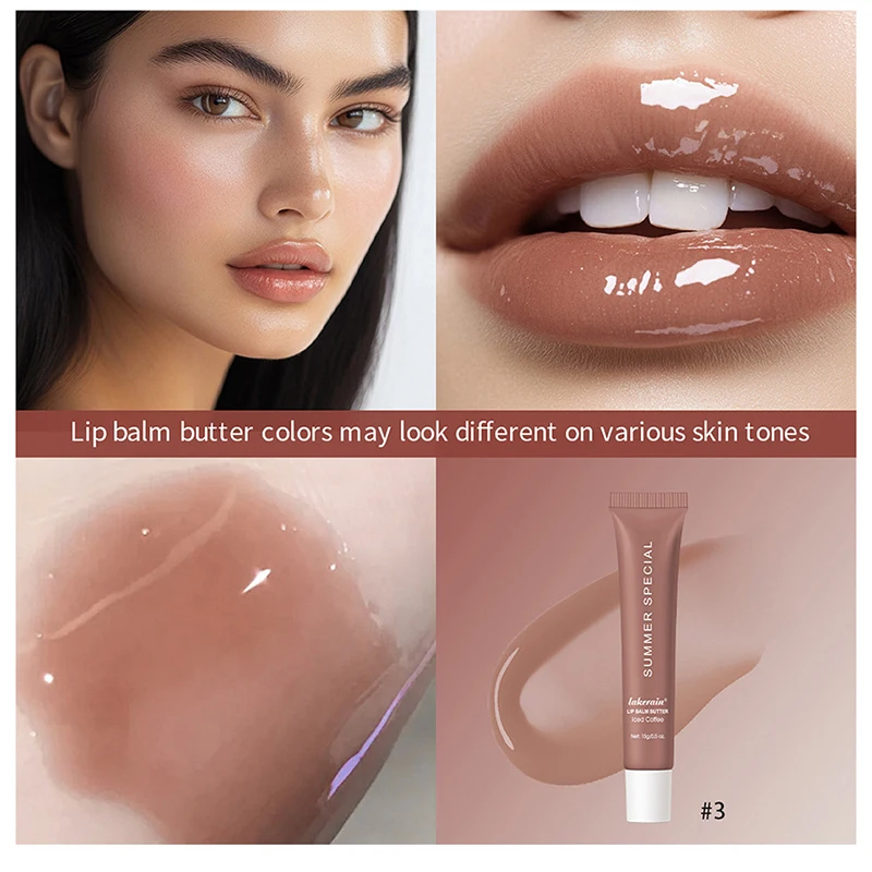 Sommer Lippen butter Balsam, lang anhaltender feuchtigkeit spendender Lip gloss, Lippen feuchtigkeit spendender Pflege Lippenstift, konditionierende Lippen maske, abgestorbene Haut entfernen