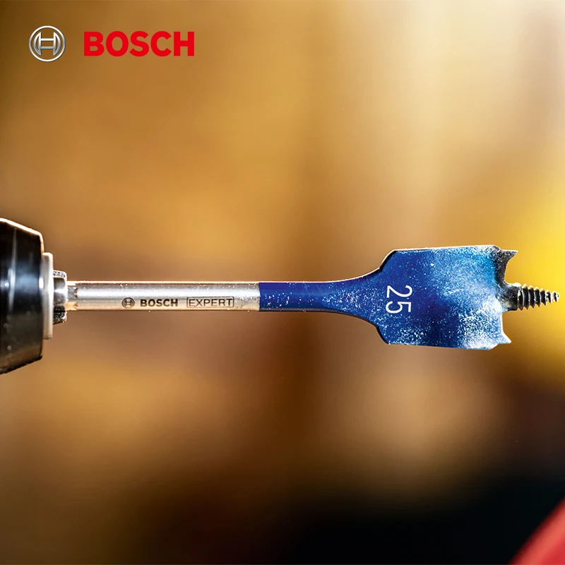 Bosch Expert Series Drill Bits 152mm Long Expert Selfcut Speed Flat Milling Drill Bit Set for Woodworking Drilling Power Tools