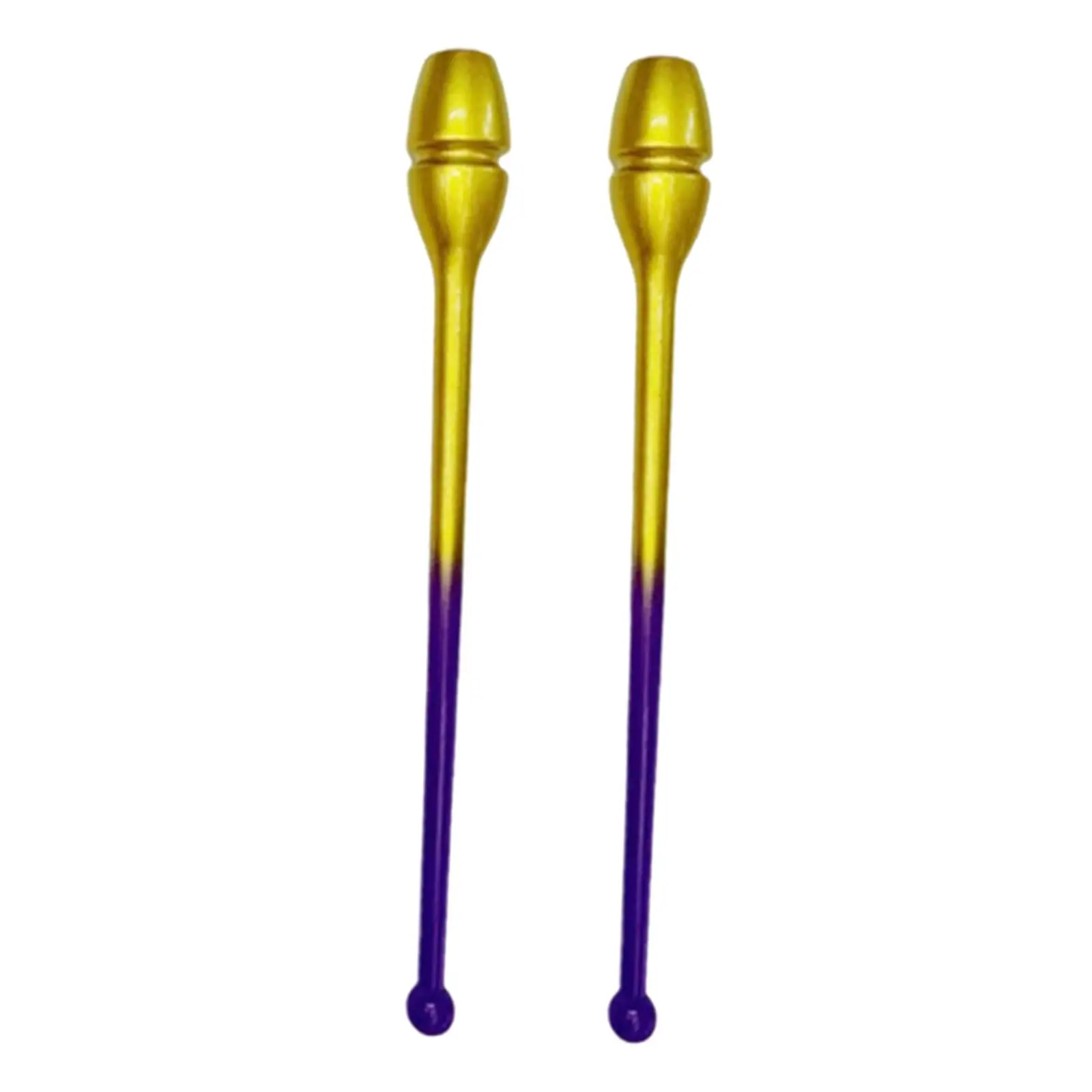2x Connectable Rhytmic Gymnastics Clubs Dance Props Gymnastics Training Equipment for Stage