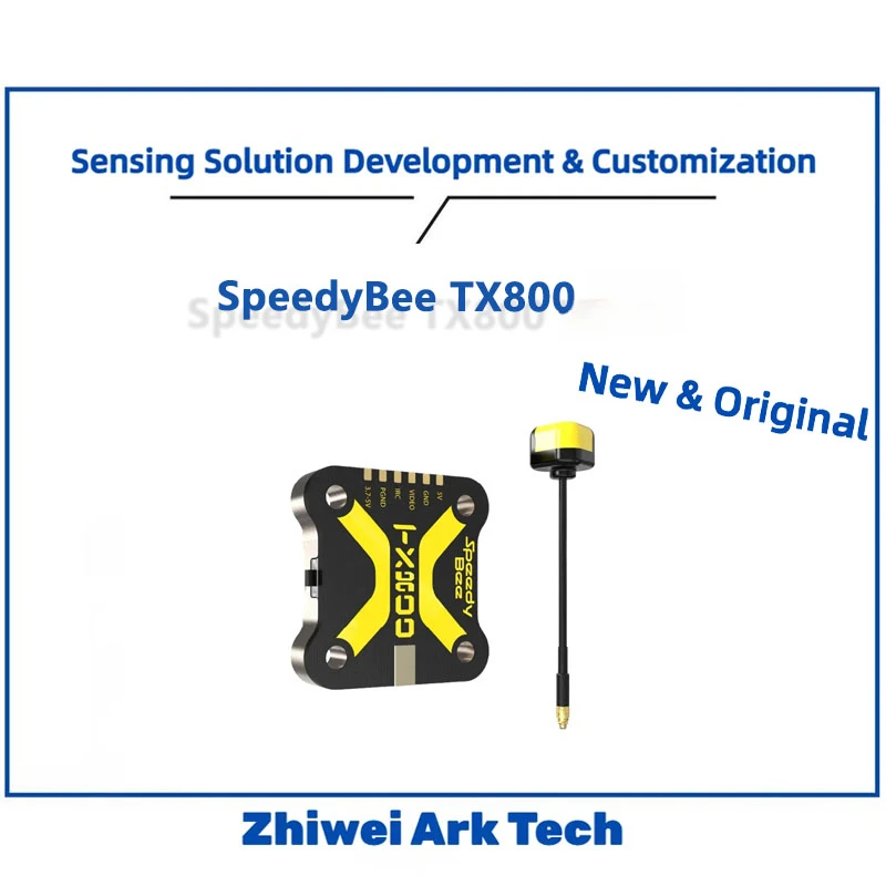 

SpeedyBee TX800 5.8G VTX, 48CH 25-800mW Adjustable, Long Range, PitMode, for FPV Racing Drone