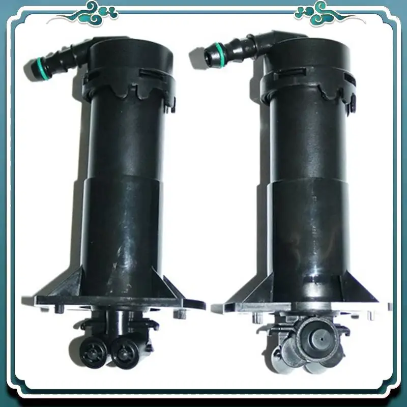 ABTU-2Pcs Car-Styling Headlight Washer Lift Cylinder Spray Nozzle Jet Replacement For  Q7 2007-2015 4L0955101 4L0955102