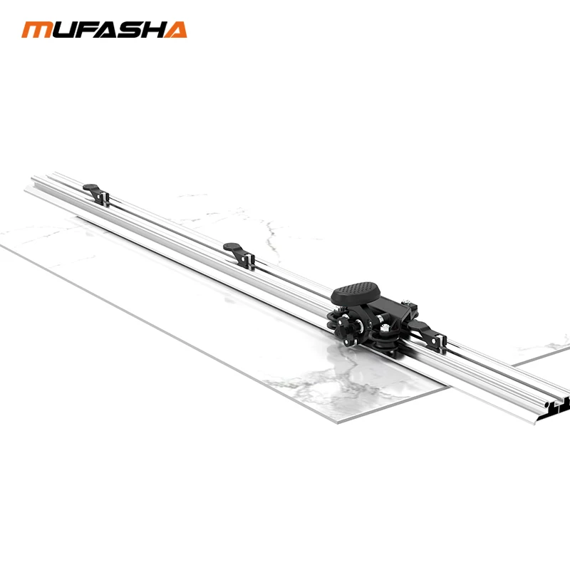 

MUFASHA portable 3800mm high precision three cutting blade slim system manual ceramic hand tile slab cutter tool for large tiles