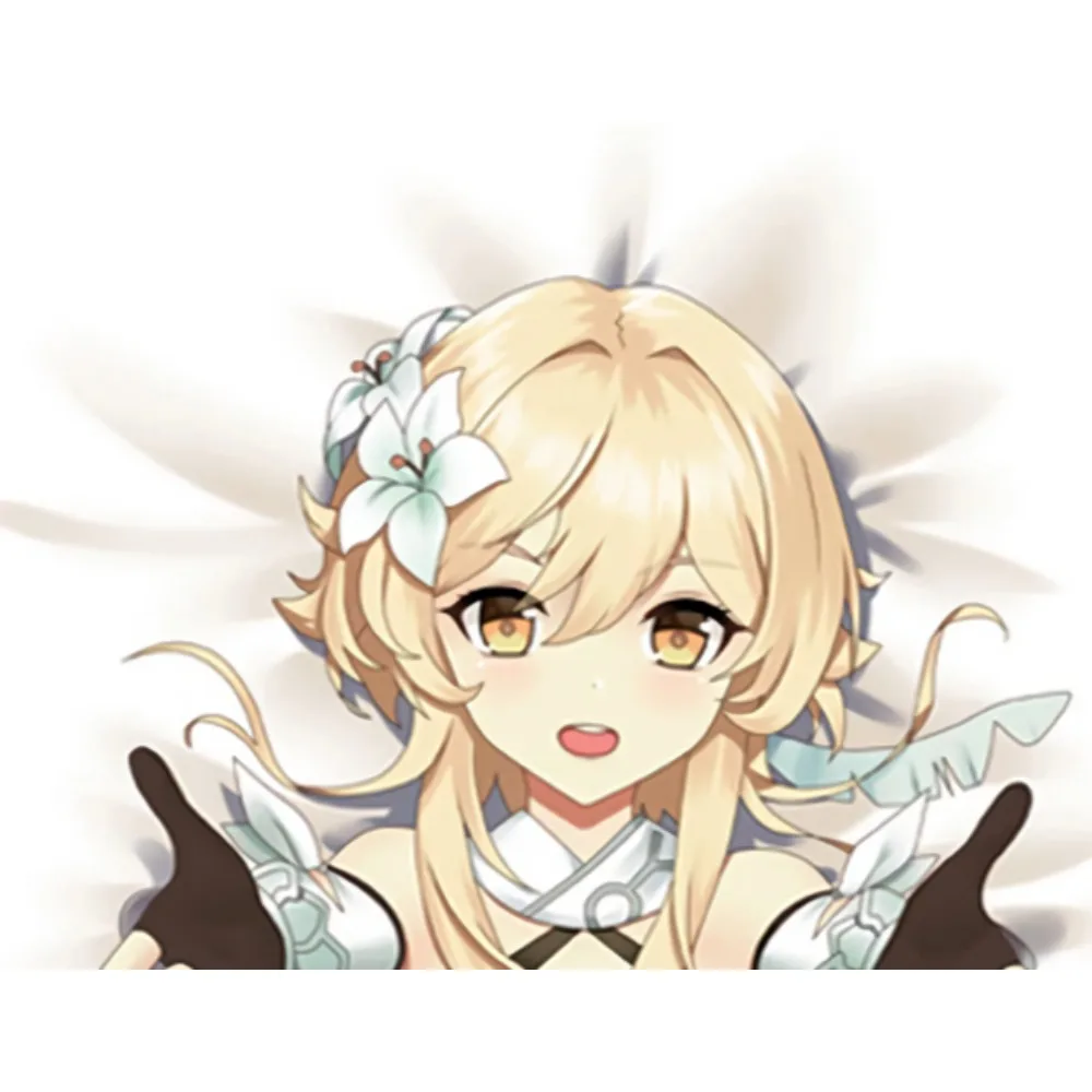 Lumine Soft‑Satin Dakimakura Pillowcase Full‑Size Body Cushion Cover