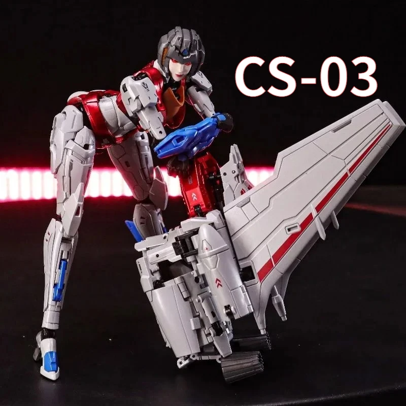 

Transformation Toy CS-03 CS-03 Aircraft Transformation Robot Toy Action Figure Action Model Figure Ornament Gift Collection