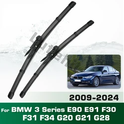 Wiper LHD Front Wiper Blades For BMW 3 Series E90 E91 F30 F31 F34 F35 F80 Windshield Windscreen Window Rain Brushes 24