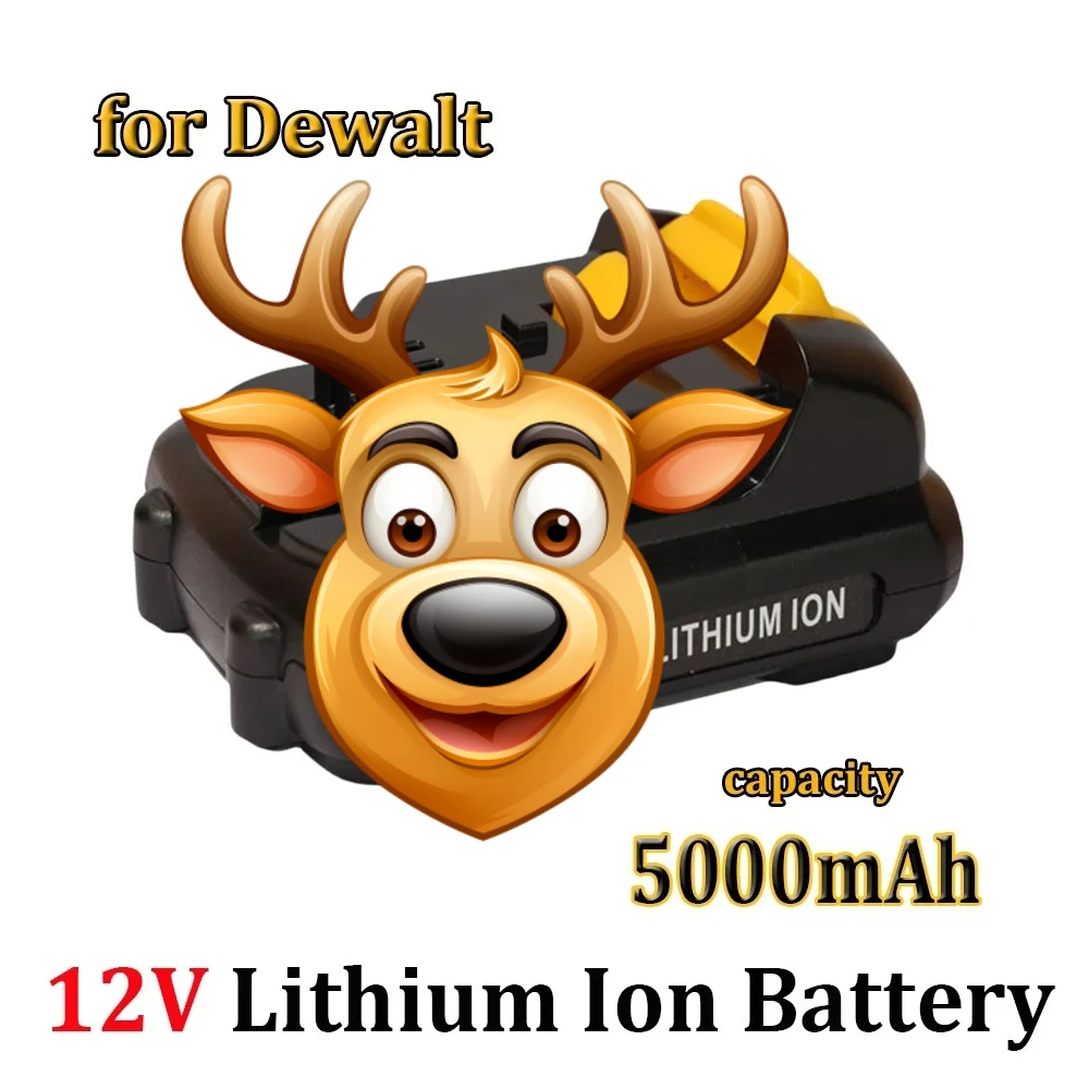 

Li-ion Power Tools Battery 12V 3000mAh for Dewalt DCB120 DCB127 DCB121 12V DCB120 DCB127 DCB121 DCB100 DCB101 DCB119