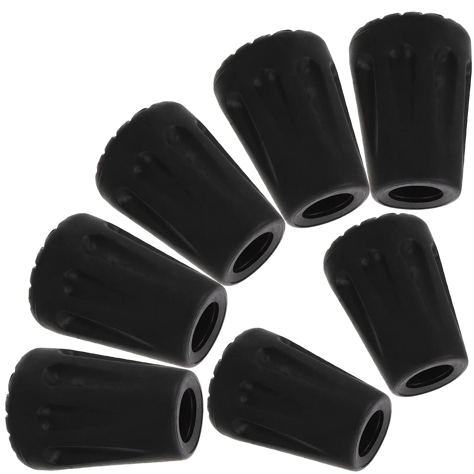 10 قطعة المطاط الرحلات القطب نصائح استبدال زلق واقية القطب المضادة للانزلاق قدم وسادة العكاز غطاء للقدم للمشي عصي للمشي #3