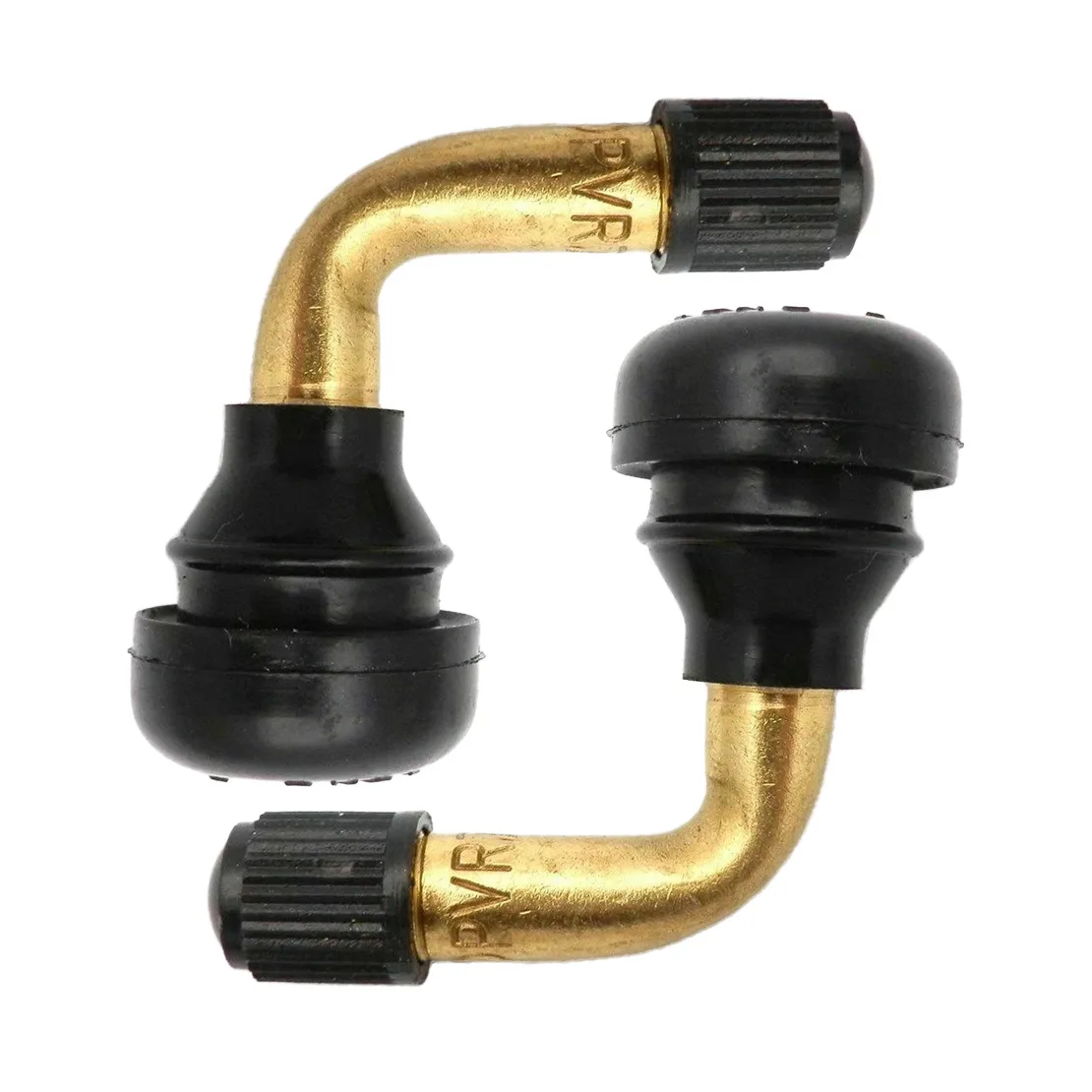 10 pièces 90 ° Tiges de Valve de pneu de roue courbée en Angle avec capuchons anti-poussière, 11.3mm, adaptées au Scooter, cyclomoteur, Quad, moto, voiture