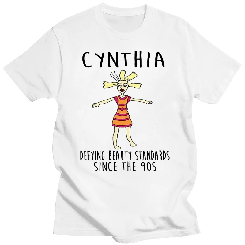 Cynthia Defying Beauty Standards Since The 90S Funny Retro Unisex T Shirt 484 Tops New Unisex Funny Tee Shirt