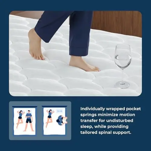 Queen-Size-Matratze 12 Zoll, C – Memory Foam Mattress In A Box Queen Bewertung und Preis