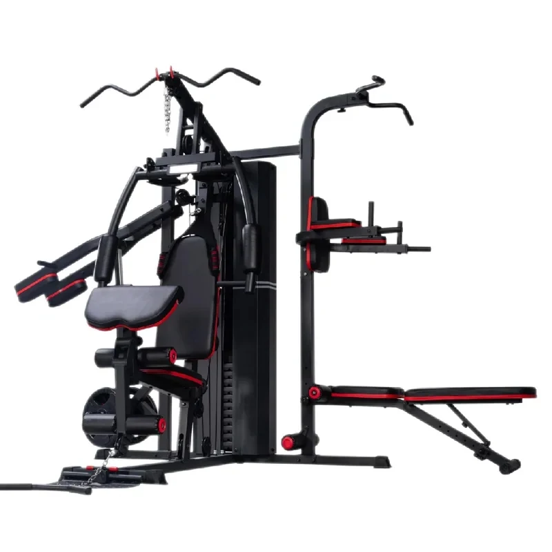Multi functional trainer barbell gym commercial squat rack muscle exercise fitns equipment smith hine