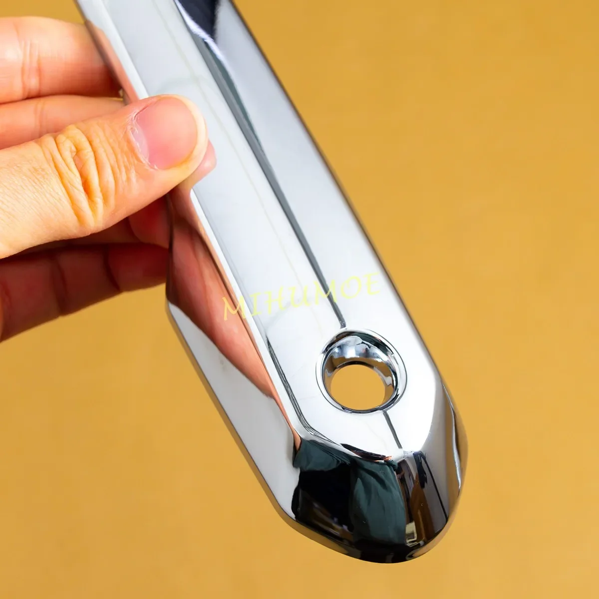 ل 2022-2025 تويوتا لاند كروزر LC300 تاج كروم غطاء مقبض الباب الزخارف الملحقات #4