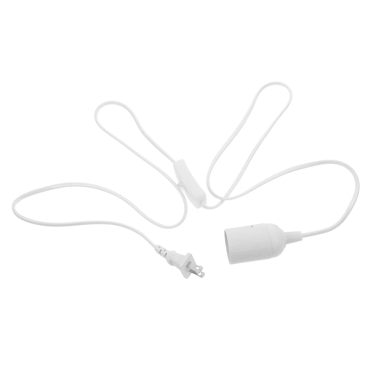 

E27 Pendant Lights Socket Cord Switch Adjustable Hanging Lamp Base Extension Cable Lighting Fixture for Home Kitchen Bedroom