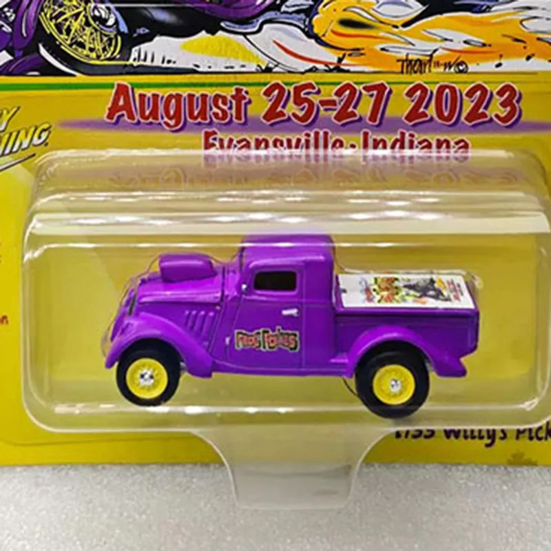 JL 1:64 Scale 1933 Willys Pickup Alloy Car Model Classics Adult Souvenir Gift Static Display
