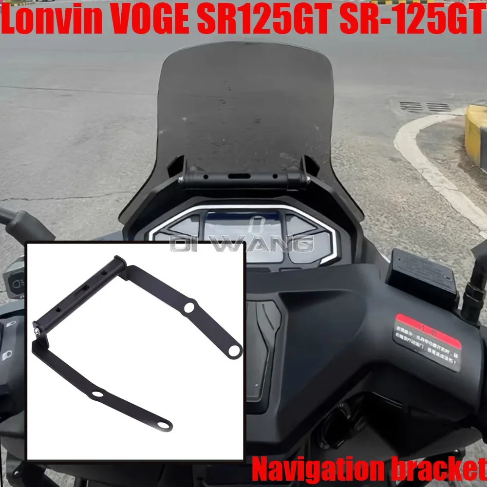 

Motorcycle Accessories Mobile Phone Holder GPS Navigation Plate Bracket Holder FOR Loncin VOGE SR125GT SR1 125