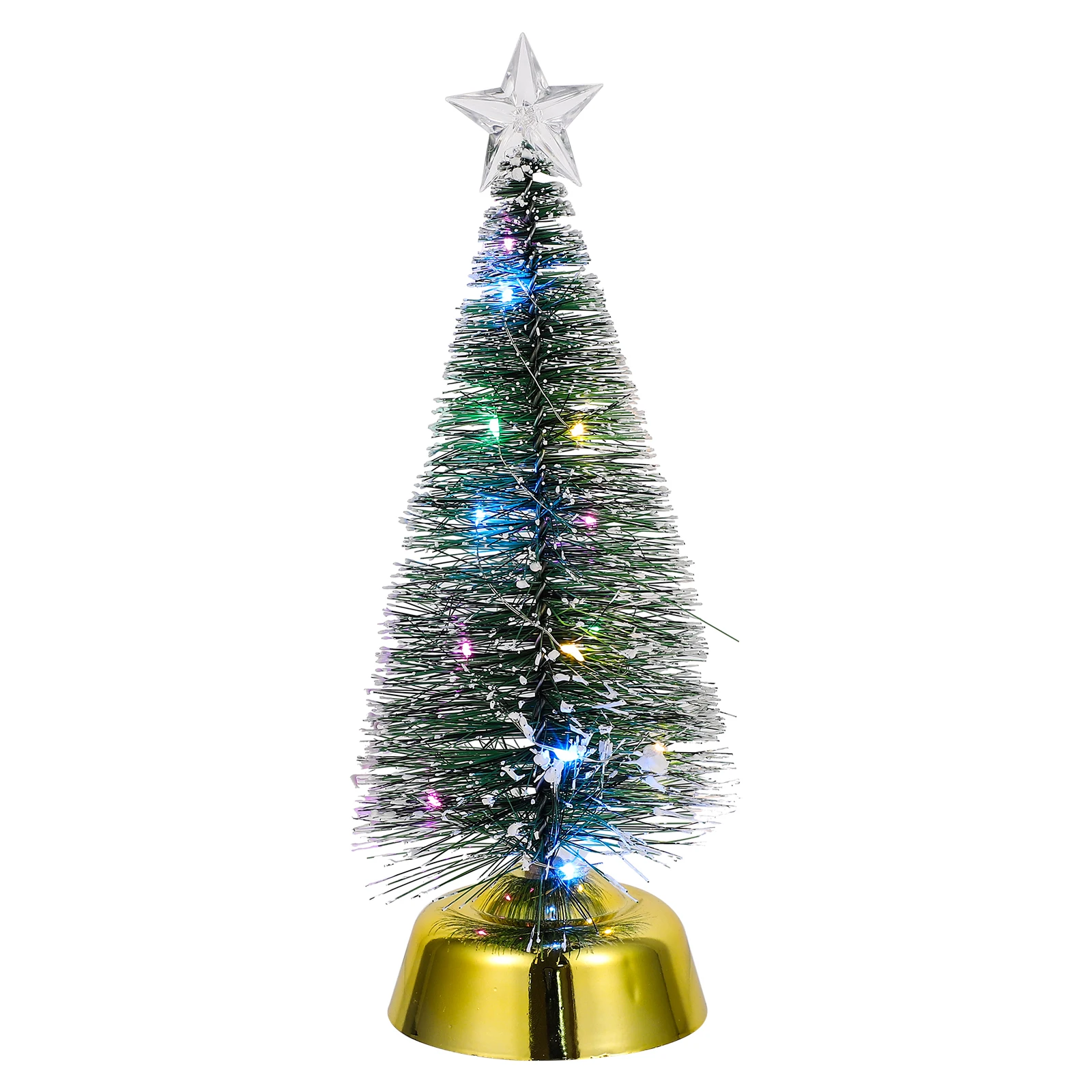 

Colorful Glowing Cedar Tree Decoration with Lights Decorations Miniature Led Branch Plastic