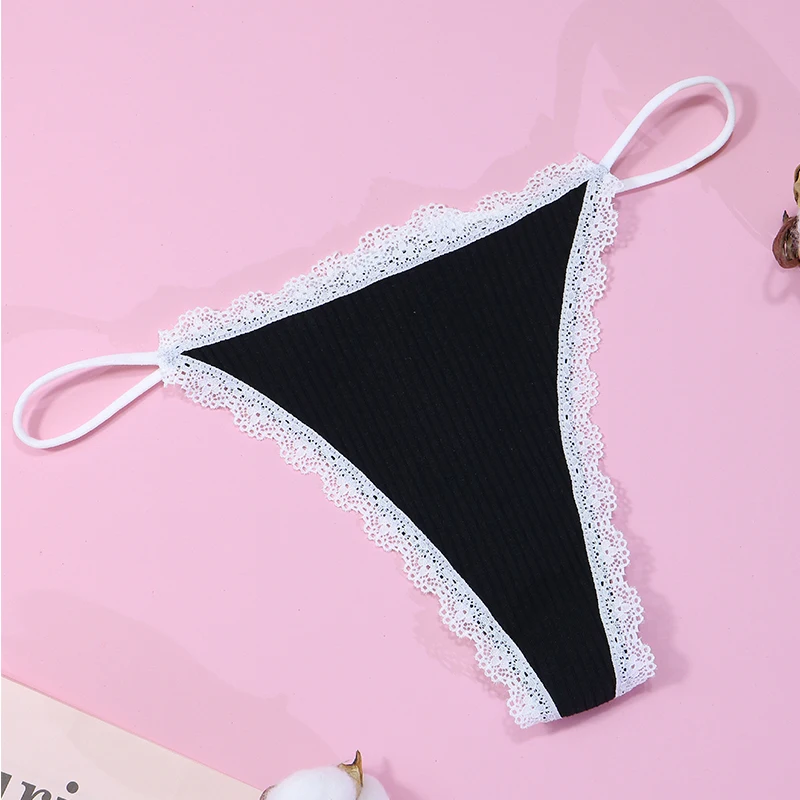 1pcs Woman Sexy Lace Panties Female Briefs Underwear For Women Breathable Panty Hollow Panties Thongs Sexy Lace Underpants Panty