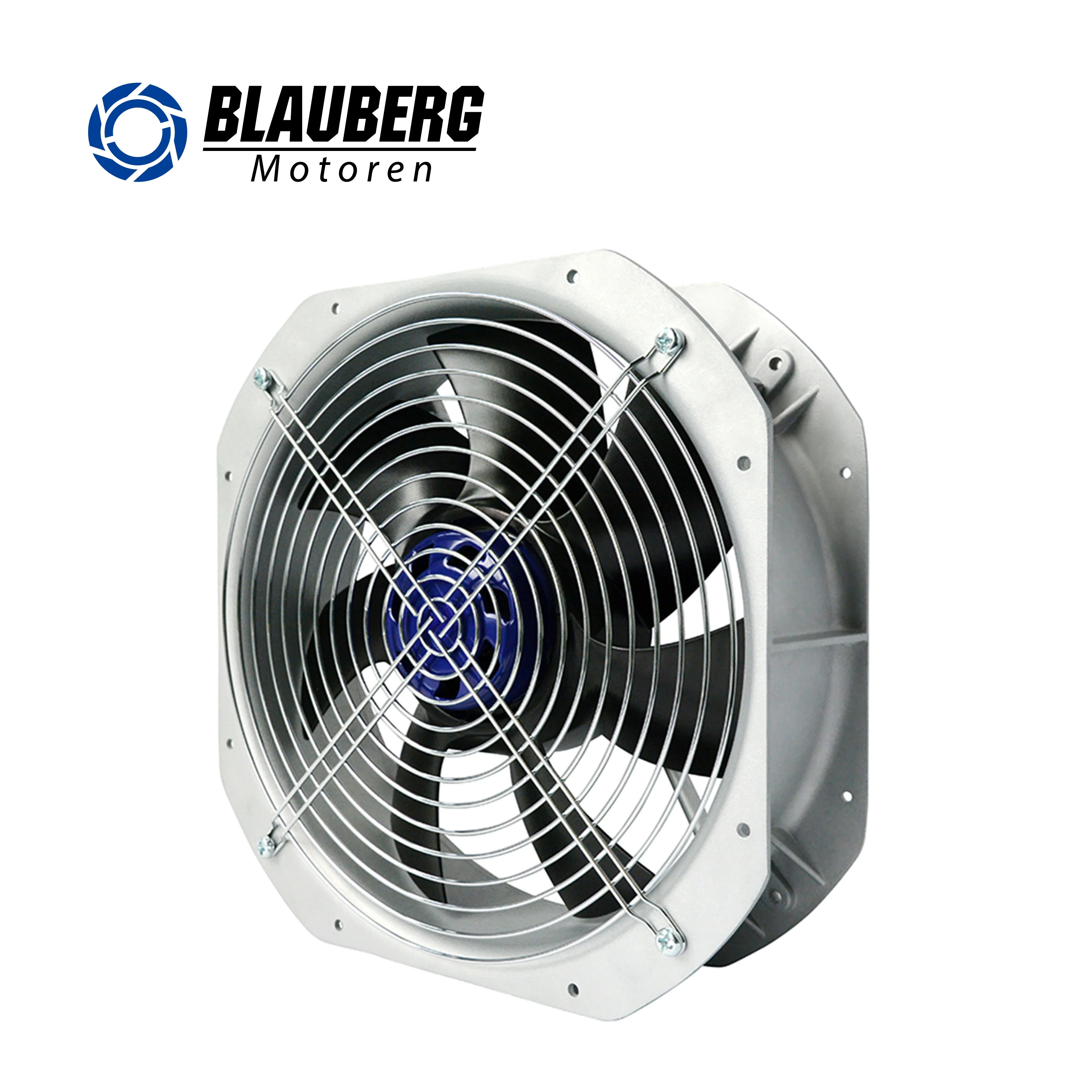 200mm Silent EC Axial Compact Fans 230V 55W Air Conditioner Ball Bearing Plastic Blade Centrifugal Fans OEM ODM