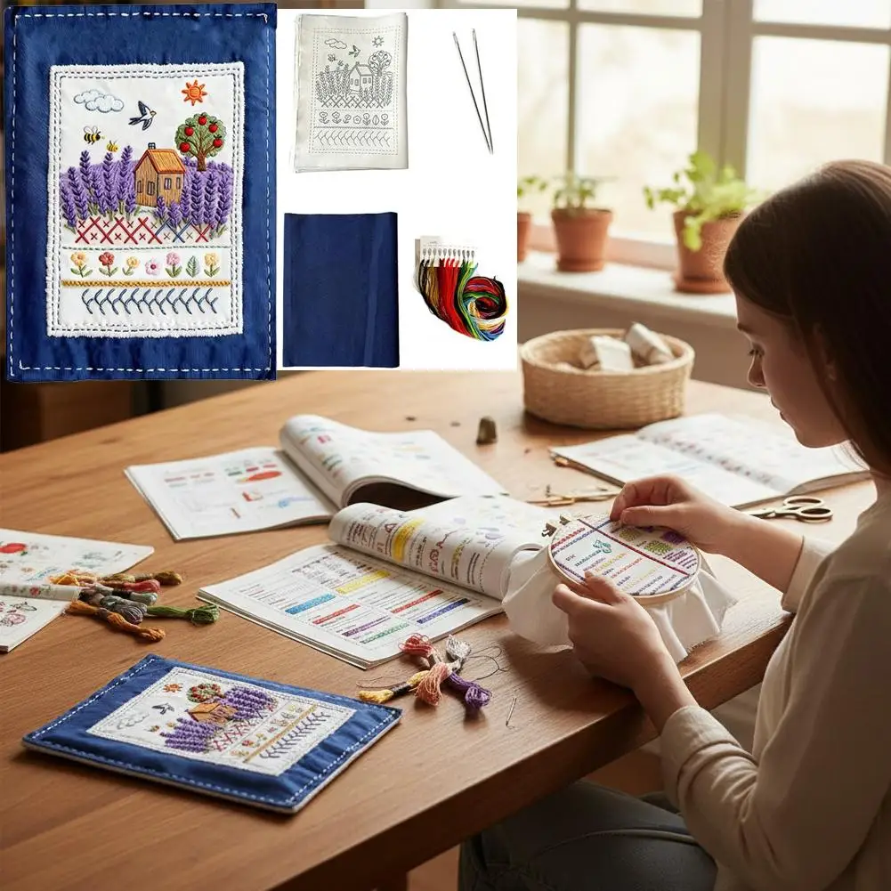 

DIY Stitch Book Embroidery Stitch Book Embroidery Sewing Book Embroidery Book Sewing Books For Beginners Adult