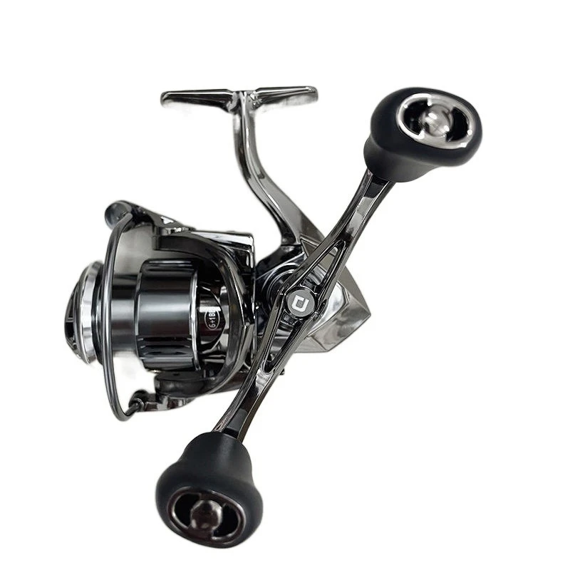 

Pull spinning wheel Domestic shallow line cup Double rocker arm Ultra light smooth road spinning wheel Golf Luya silver