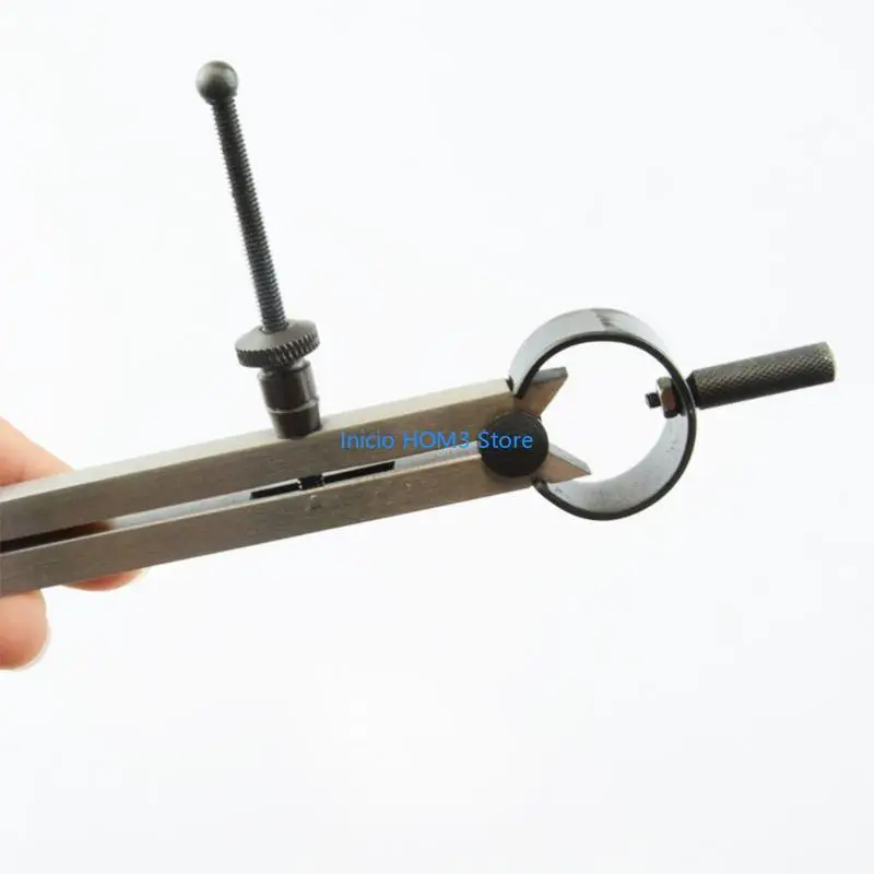 A5YD Long Spring Caliper 8 Inch 3 Piece/set Tool Steel Caliper & Divider for Jewelry Toolmaker Measuring