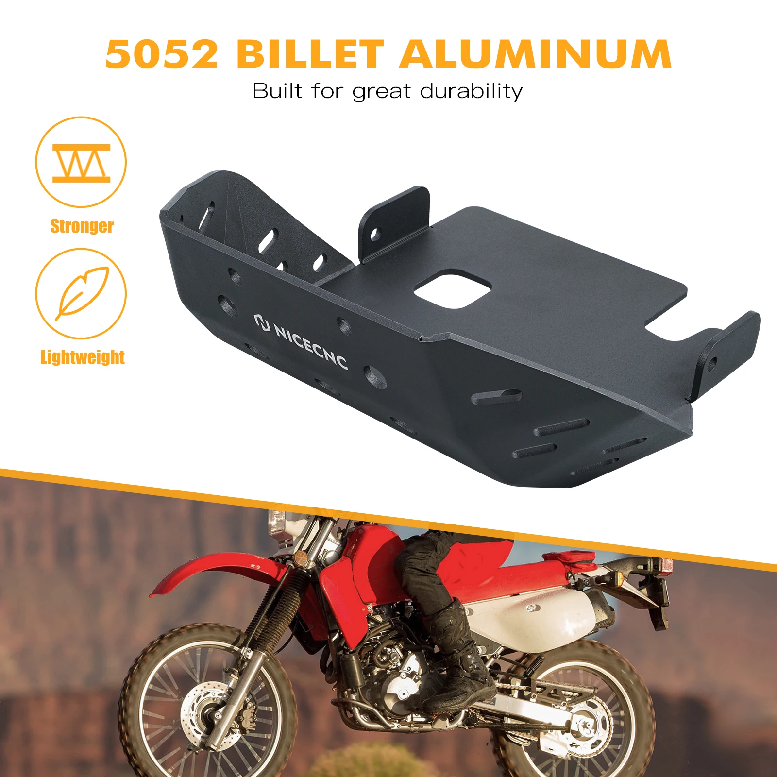 NICECNC For Honda XR650L XR 650L 1993-2025 2024 2023 XR 650 L Motorcycle Engine Bottom Guard Cover Chassis Protector Skid Plate - Image 4