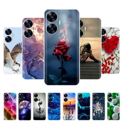 For Realme C55 4G Case C 55 Transparent TPU Soft Silicone Cover For OPPO Realme C55 RealmeC55 6.72 inch Back Cases Phone Bumper