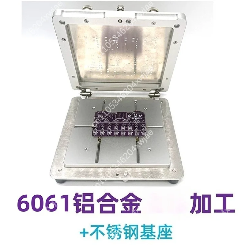 Stencil Fixture Screen Printing Jig Solder Paste Red Glue Stencil Positioning Fixing Tool For PCB Patch Assembly
