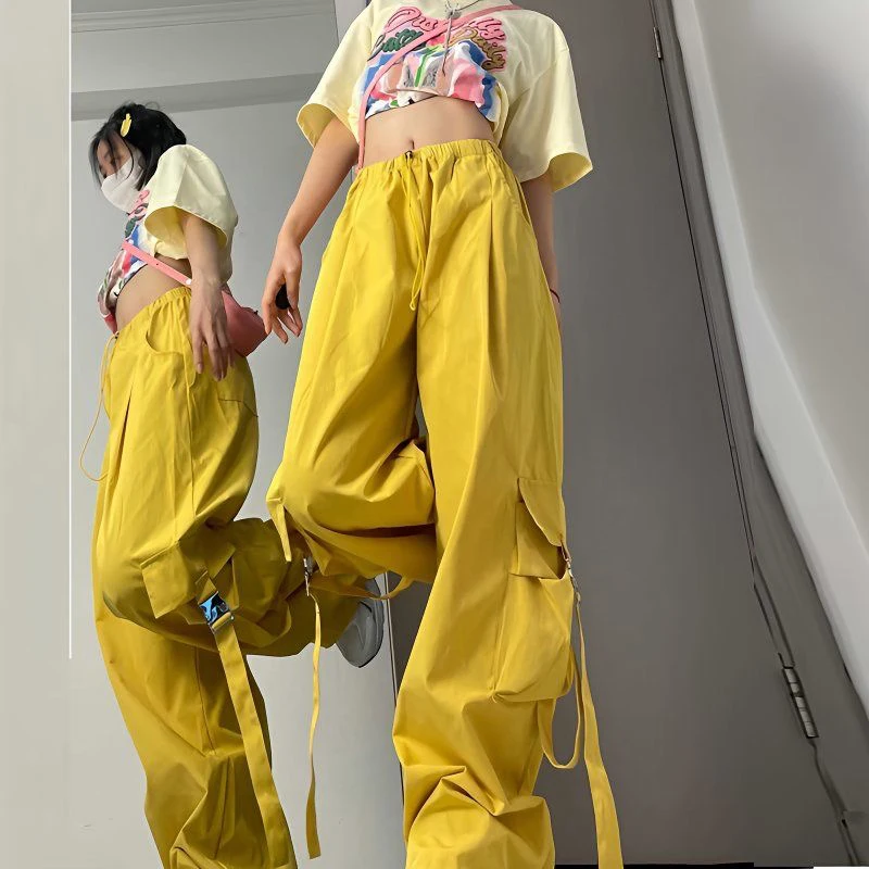 السراويل البضائع النسائية للفتيات أربعة مواسم القطن الحضرية روك رصع برشام وسيم منفعل عملي فريد شخصية أنيقة الحديثة