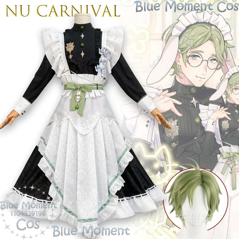 

Аниме Nu Carnival Olivine Maid Косплей Костюм Парик Униформа Женщины Мужчины Хэллоуин Ролевые Игры Карнавальная Униформа Comic Con Festival