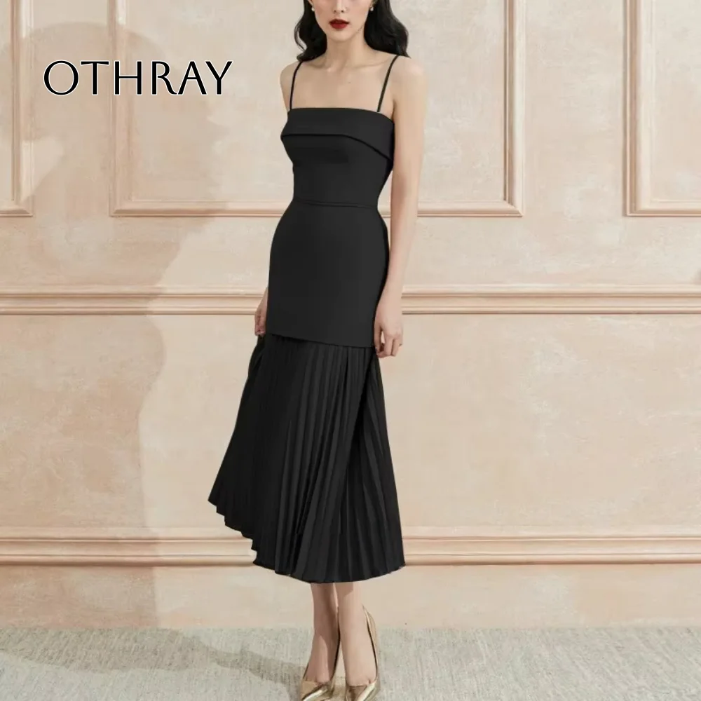 

Elegant Spaghetti Straps Tight Prom Dresses Strapless Chamapgne Satin Mdi Vintage Formal Ball Gowns Open Back Vestidos de noche