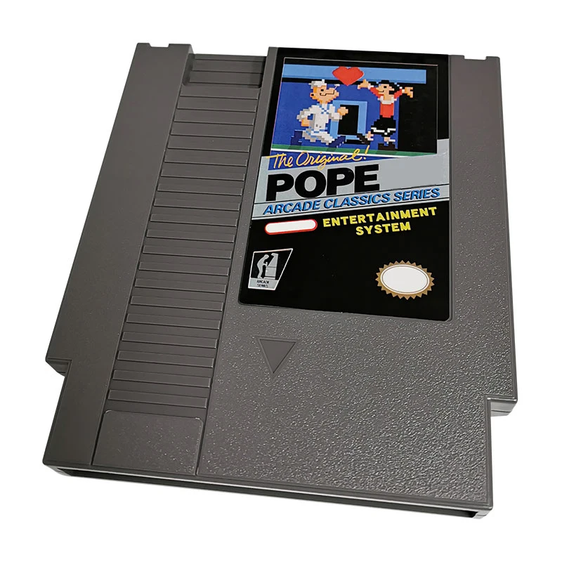 

Video Game Classic NES Series - POPE Game Cartridge For NES Console 72 Pin