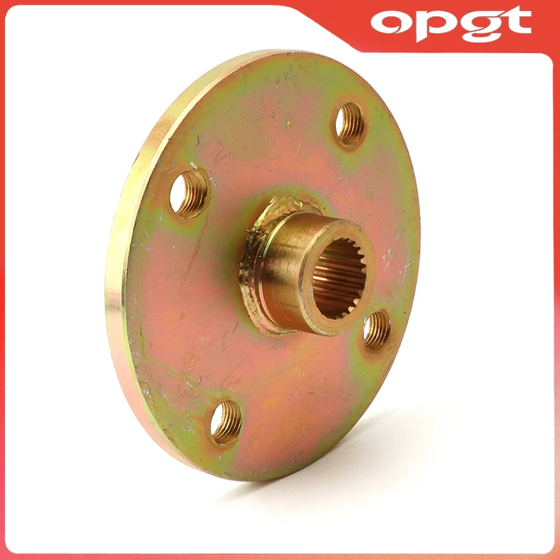 

OPGT 1 шт. M10*4 100 мм 23T ступица колеса для китайских 150cc 200cc 250cc 300cc картингов, внедорожных картингов, квадроциклов, UTV, задняя ось