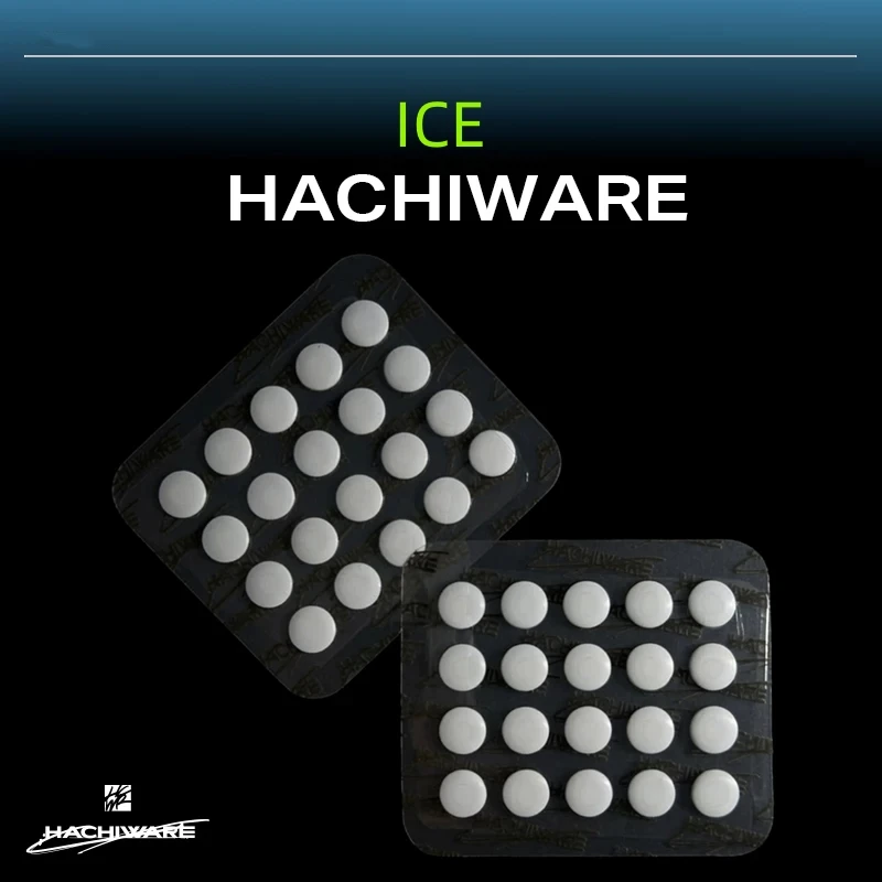 Hachiware Gaming Universal Round Dots Mouse Feet Skates Anemone Ice PTFE Smooth Speed Glide Silent Wear-resistant Texture-Free