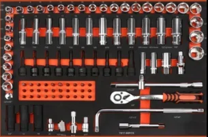 Neatly High Quality Workstation Solution Tools 369PCS Tool Set Drawer Eva Fixing Tool for Car Repair