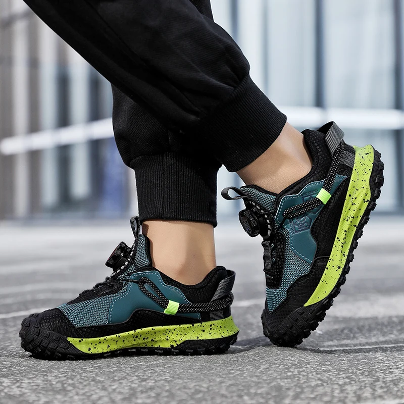2026 Spring Fashion Children's Running Shoes Comfortable Breathable Platform Sneakers Kids Outdoor Sports Shoes Boys Trainers